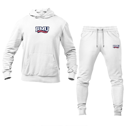Men's Robert Morris Colonials Logo Hoodie Joggers Set