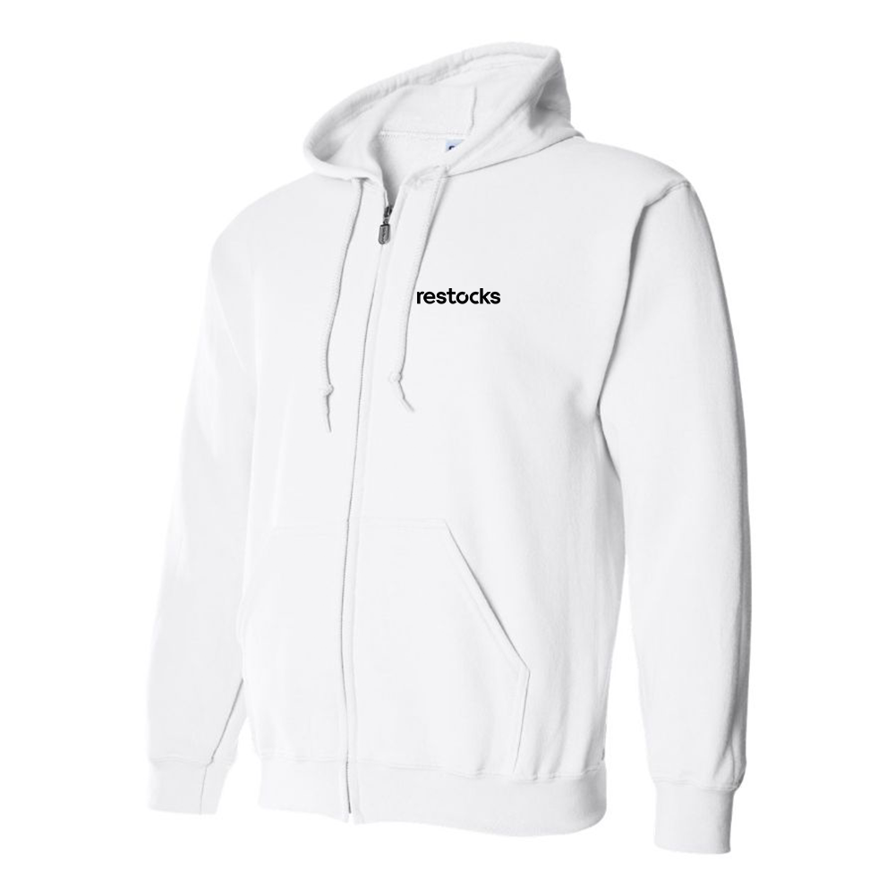 Men's Restocks Logo Zipper Hoodie