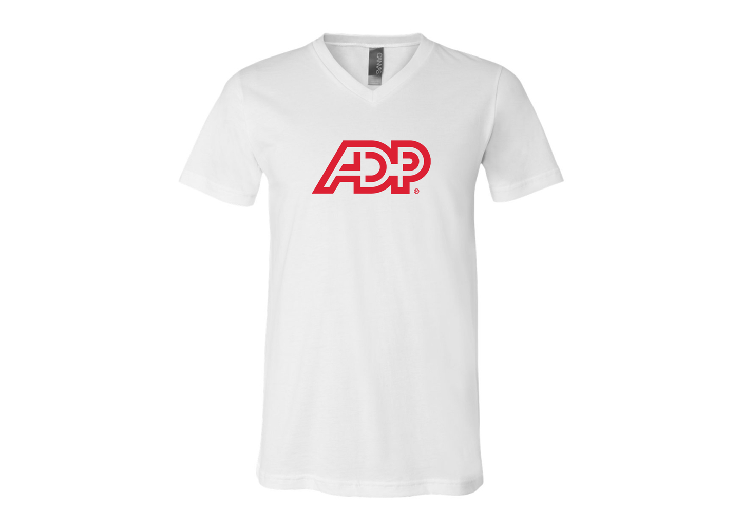 ADP Logo BELLA  CANVAS - Jersey V-Neck T-Shirt