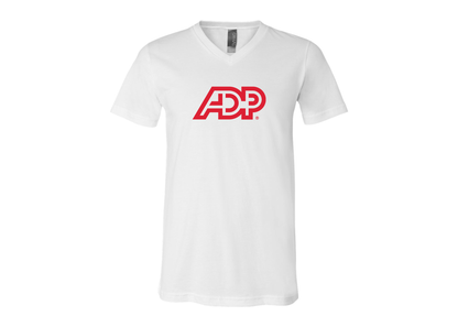 ADP Logo BELLA  CANVAS - Jersey V-Neck T-Shirt