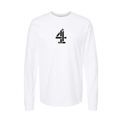 Youth Channel 4 Logo Cotton Long Sleeve T-Shirt