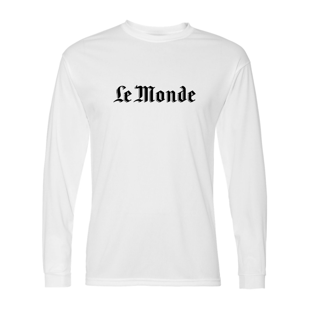Men's Le Monde  Performance Long Sleeve T-Shirt