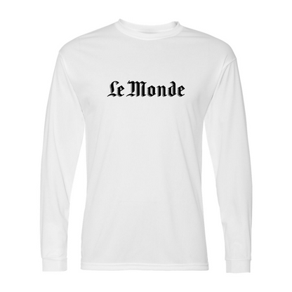 Men's Le Monde  Performance Long Sleeve T-Shirt