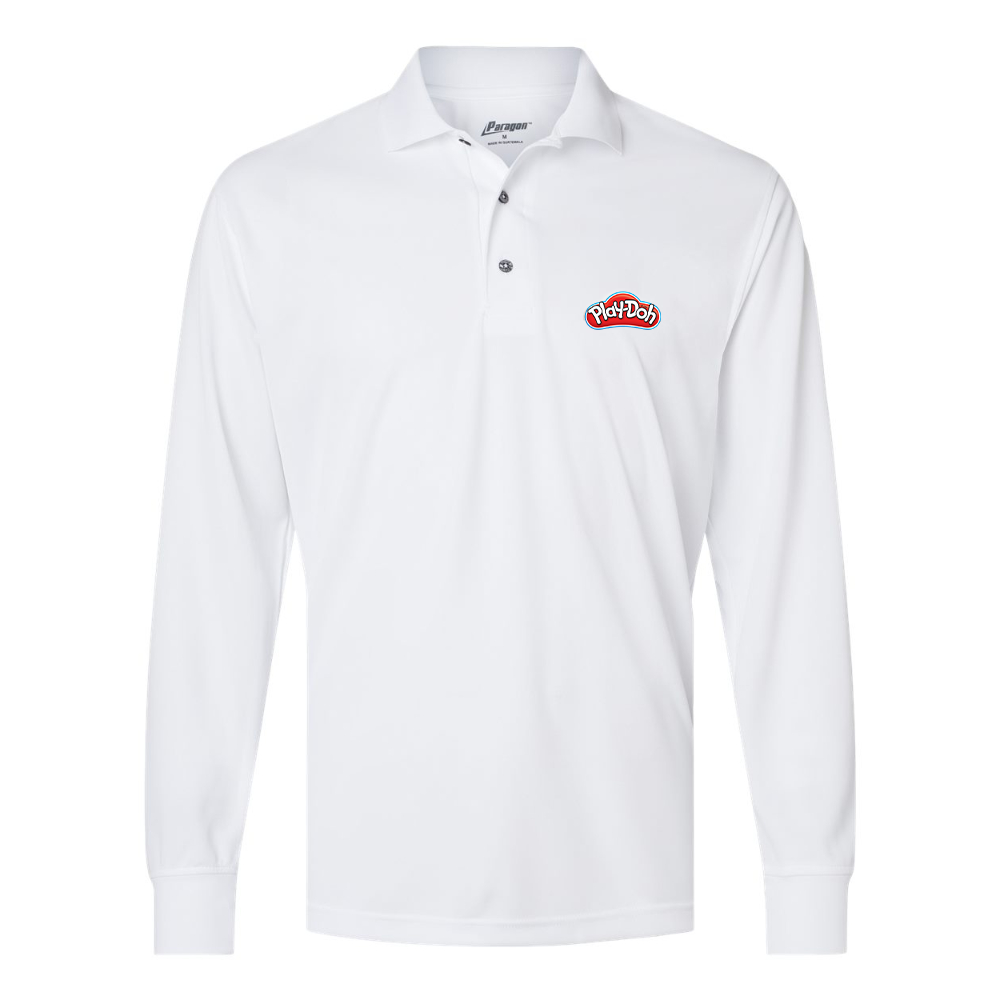 Men's  Play Doh Paragon Prescott Long Sleeve Polo