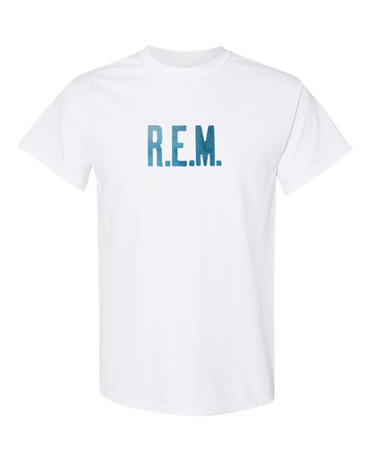 Men's R.E.M. Blue Gildan Heavy Cotton T-Shirt