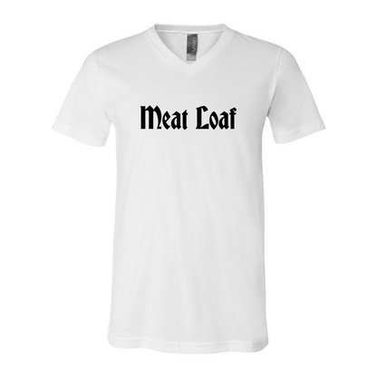 Meat Loaf BELLA  CANVAS - Jersey V-Neck T-Shirt
