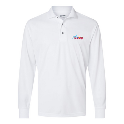 Men's  Simply Kpop Paragon Prescott Long Sleeve Polo