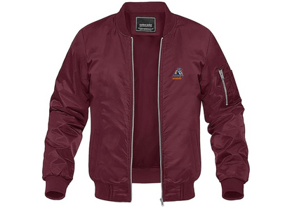 Men's UTEP Miners Lightweight Bomber Jacket Windbreaker Softshell Varsity Jacket Coat