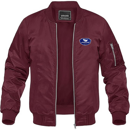 Men's Spectre Supersports Logo Lightweight Bomber Jacket Windbreaker Softshell Varsity Jacket Coat