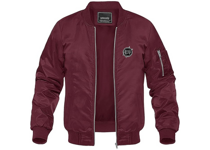 Men's When Rivers Meet Lightweight Bomber Jacket Windbreaker Softshell Varsity Jacket Coat