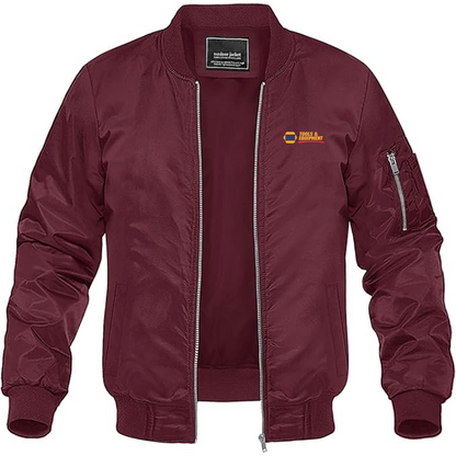 Men's Napa Tools & Equipment  Logo Lightweight Bomber Jacket Windbreaker Softshell Varsity Jacket Coat