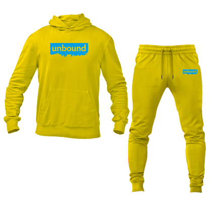 Men's Unbound Live Logo Hoodie Joggers Set