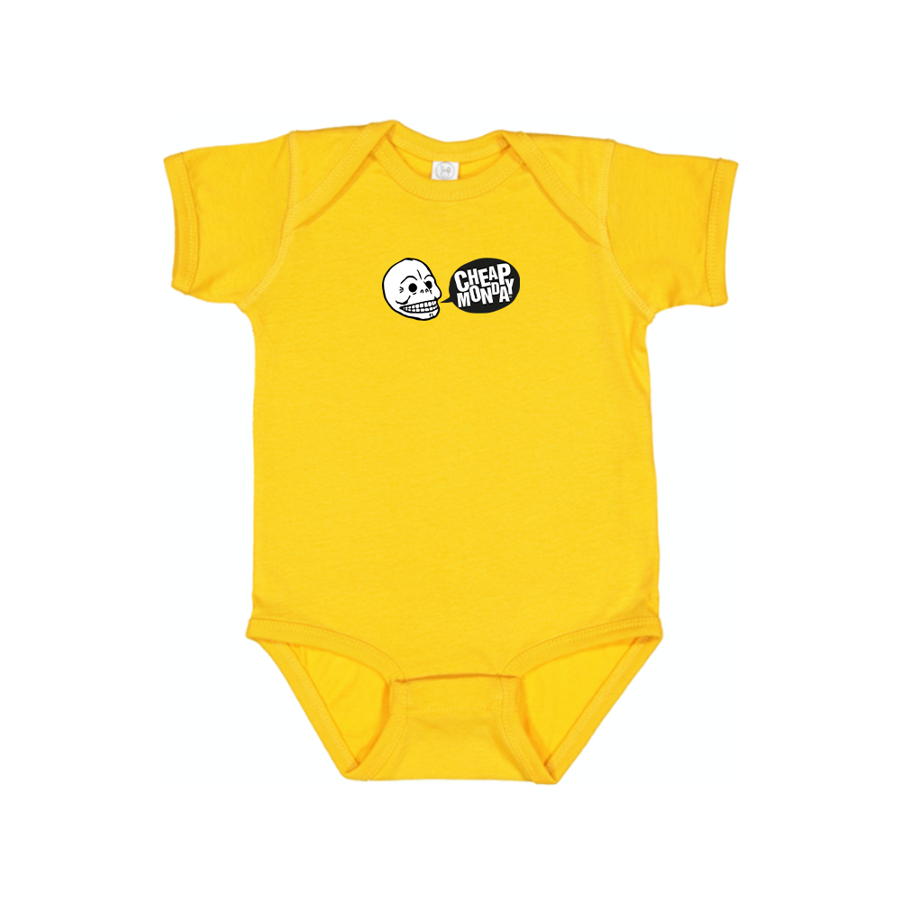 Cheap Monday Logo Baby Romper Onesie