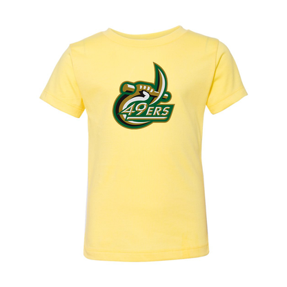 Charlotte 49ers BELLA  CANVAS Toddler Jersey Tee