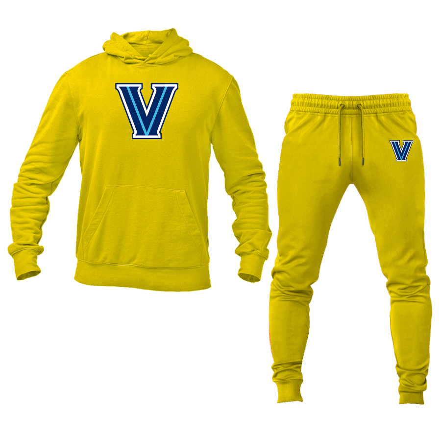 Men's Villanova Wildcats Logo Hoodie Joggers Set