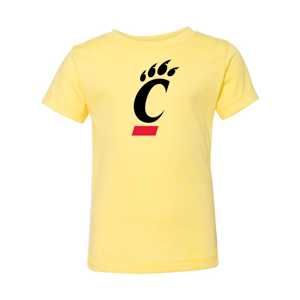 Cincinnati Bearcats BELLA  CANVAS Toddler Jersey Tee