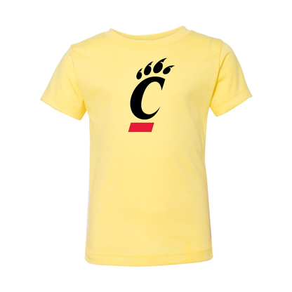 Cincinnati Bearcats BELLA  CANVAS Toddler Jersey Tee