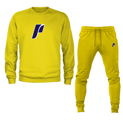 Men's Portland Pilots Logo Crewneck Sweatshirt Joggers Suit