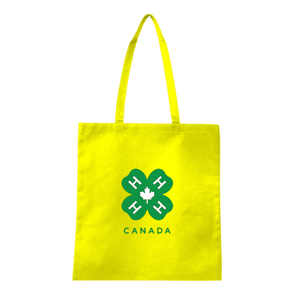 4H Canada Logo Q-Tees Non-Woven  Tote