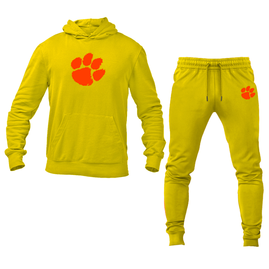 Men's Clemson Tigers Hoodie Joggers Set