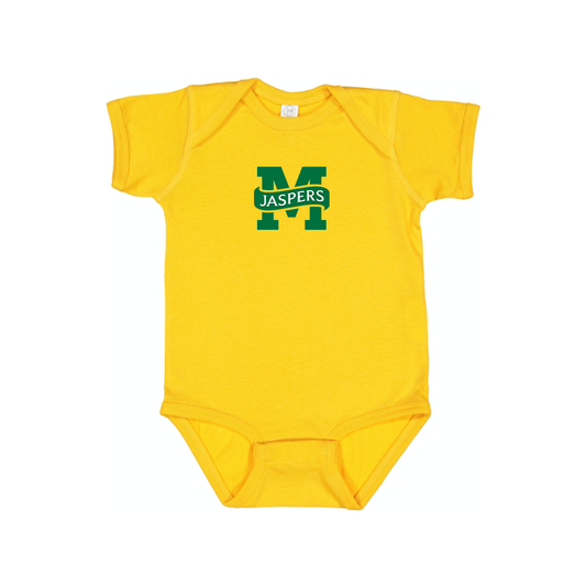 Manhattan Jaspers Logo Baby Romper Onesie
