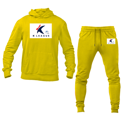 Men's K League Logo Hoodie Joggers Set