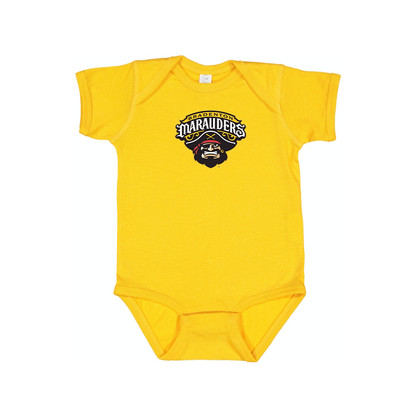 Bradenton Marauders Logo Baby Onesie Romper