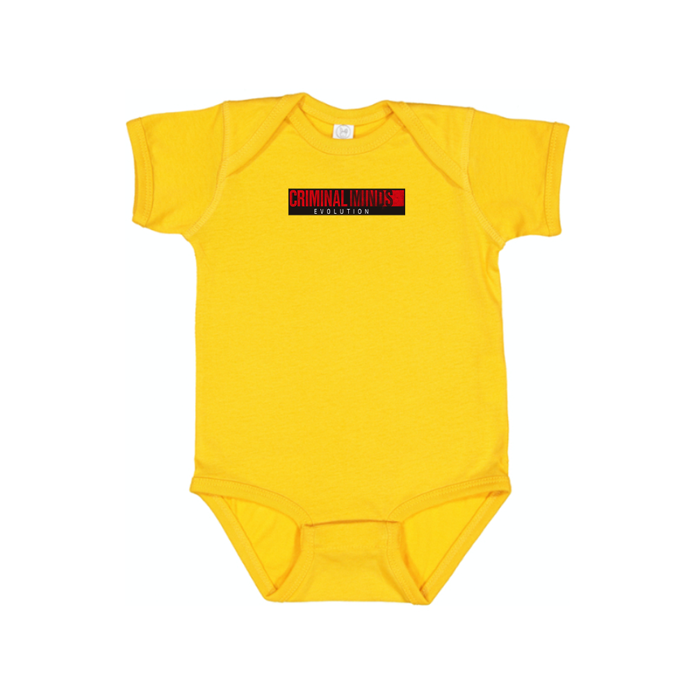 Criminal Minds Logo Baby Romper Onesie
