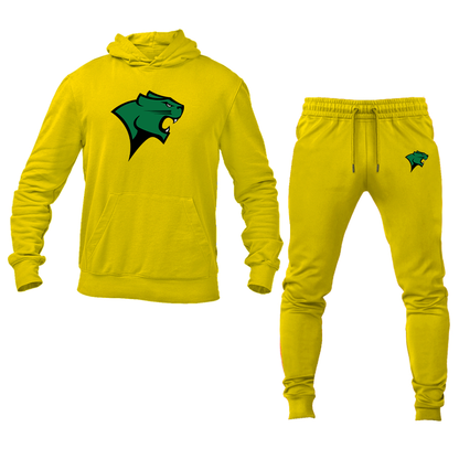 Men's Chicago State Cougars Hoodie Joggers Set