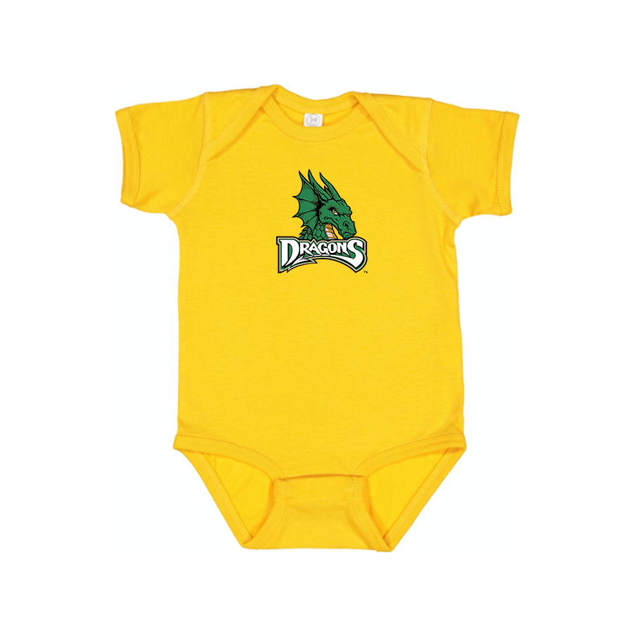 Dayton Dragons Logo Baby Onesie Romper