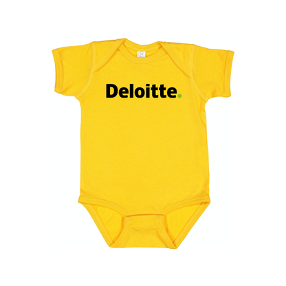 Deloitte Logo Baby Onesie Romper