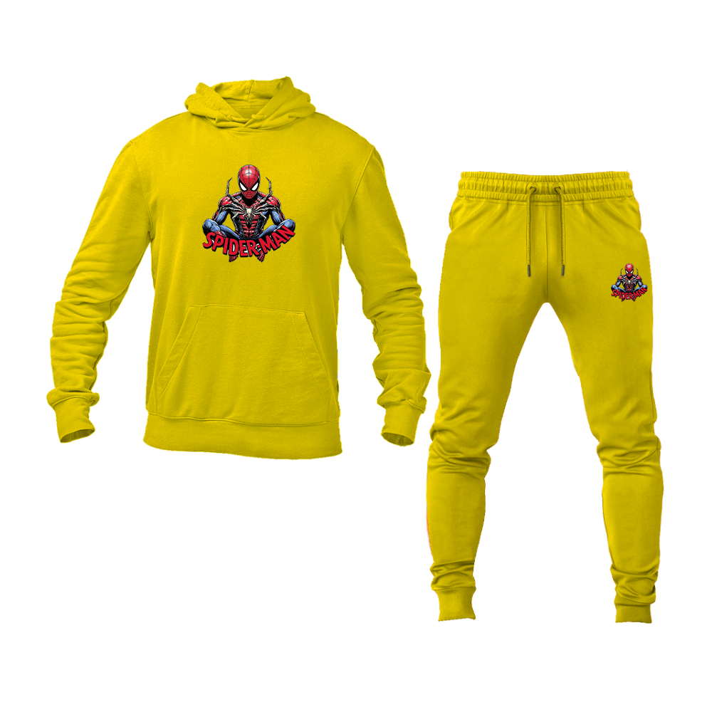 Men's Spider-Man 2025 Hoodie Joggers Set