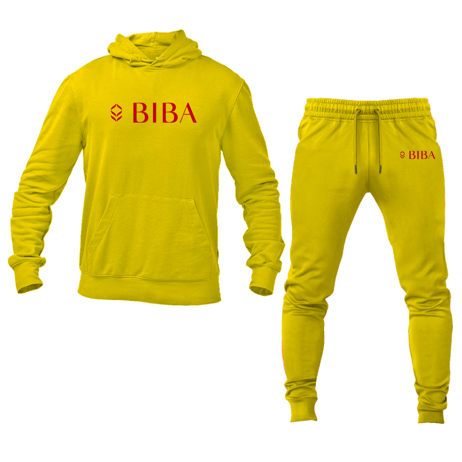 Men's Biba Logo Hoodie Joggers Set