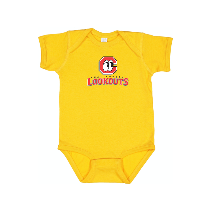 Chattanooga Lookouts  Logo Baby Onesie Romper