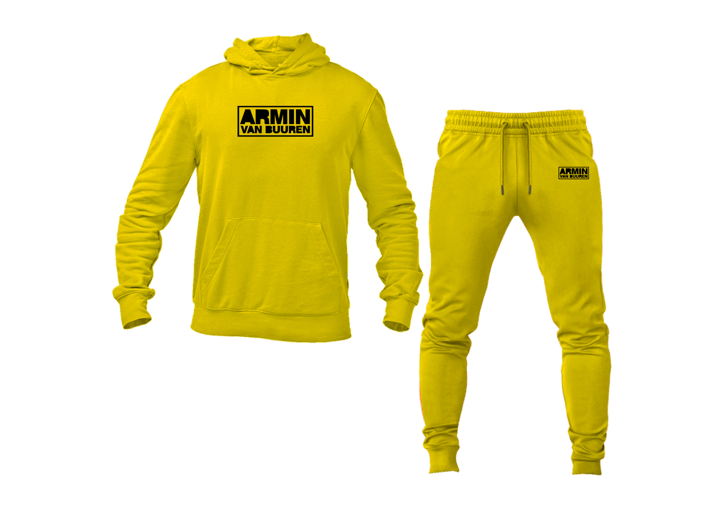 Men's Armin Van Buuren Logo Hoodie Joggers Set
