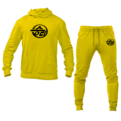 Men's Sungri Motor Plant Logo Hoodie Joggers Set