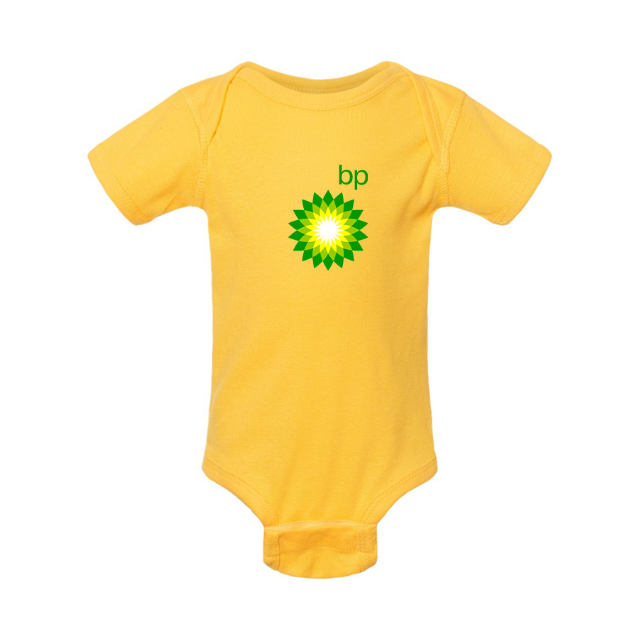 BP Oil Logo Rabbit Skins Infant Baby Rib Bodysuit
