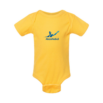 AkzoNobel Logo  Rabbit Skins Infant Baby Rib Bodysuit