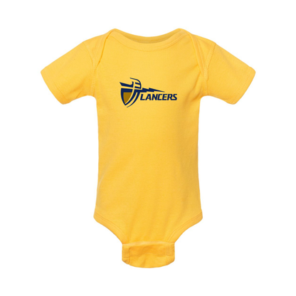California Baptist Lancers  Rabbit Skins Infant Baby Rib Bodysuit