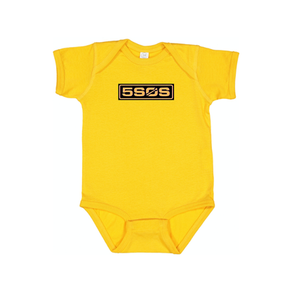 5sos Logo Baby Romper Onesie