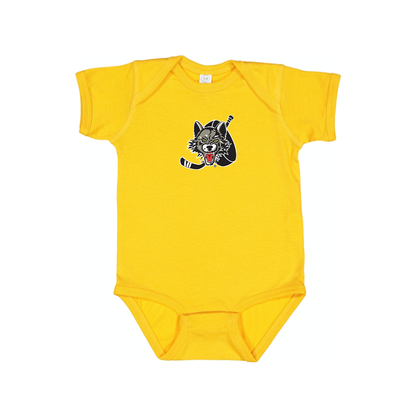 Chicago Wolves Logo Baby Romper Onesie