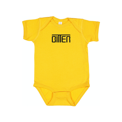Bitter Logo Baby Romper Onesie