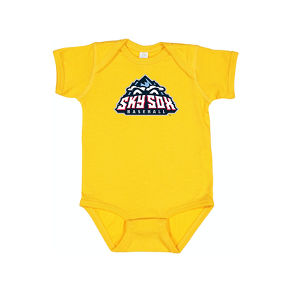 Colorado Springs Sky Sox Logo Baby Onesie Romper