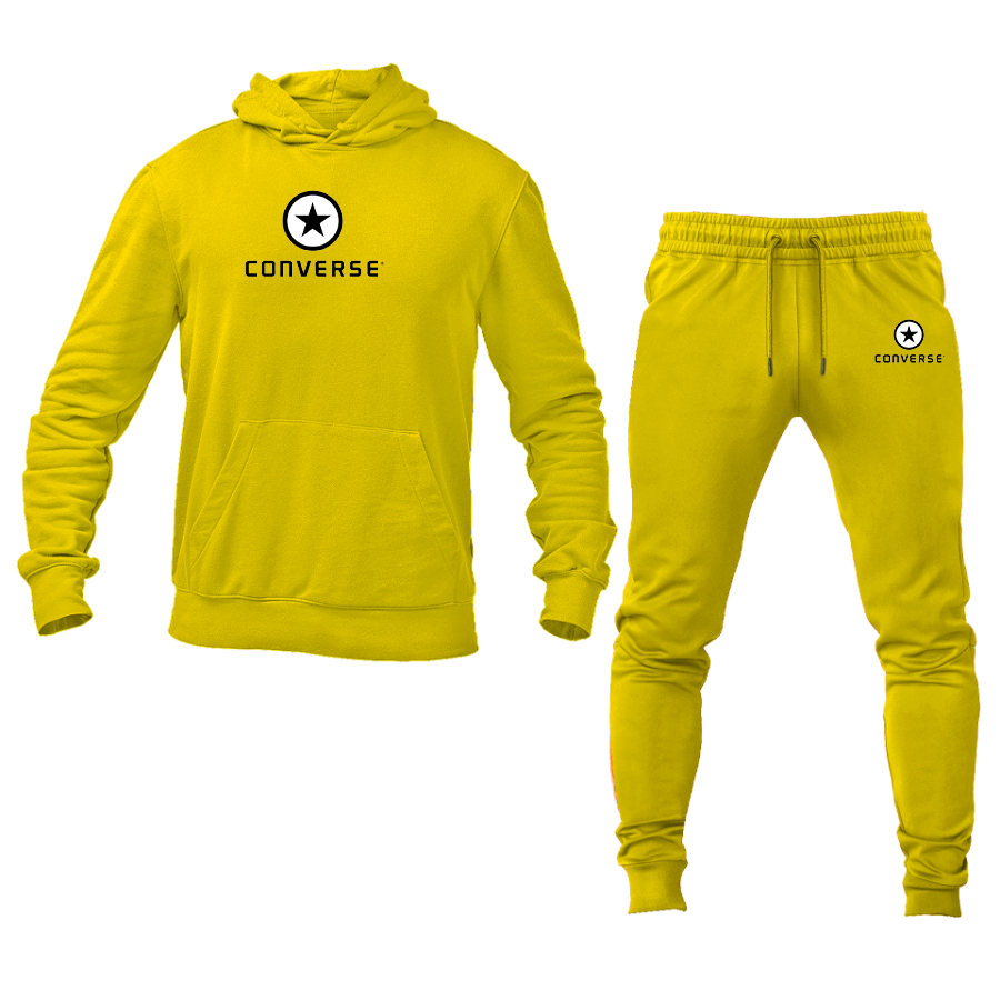 Men's Converse Logo Hoodie Joggers Set