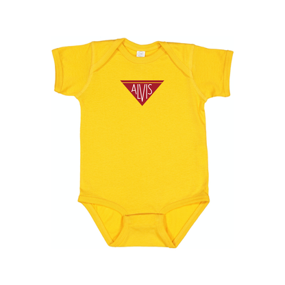 Alvis Logo Baby Onesie Romper