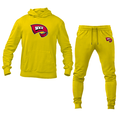 Men's Western Kentucky Hilltoppers Logo Hoodie Joggers Set