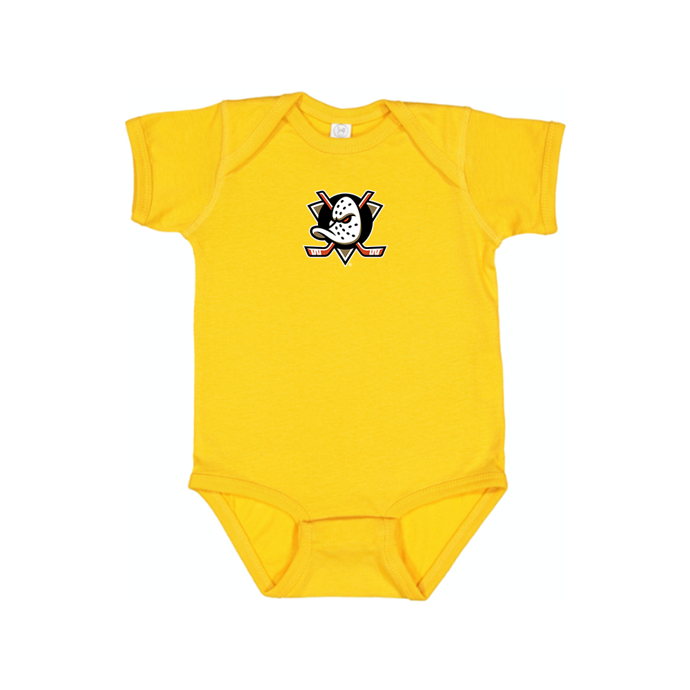 Anaheim Ducks Logo Baby Romper Onesie