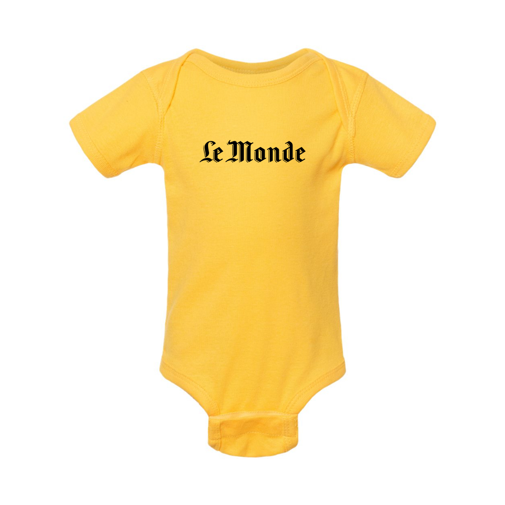 Le Monde Rabbit Skins Infant Baby Rib Bodysuit