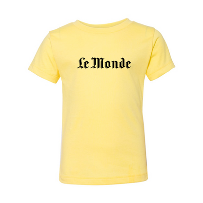 Le Monde BELLA  CANVAS Toddler Jersey Tee