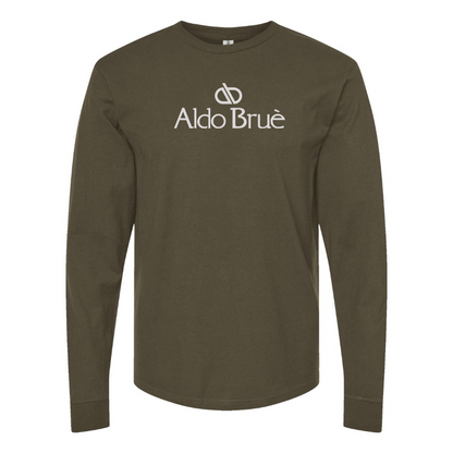 Men's Aldo Brue Logo Cotton Long Sleeve T-Shirt